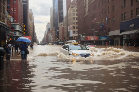 NYC Flooding view